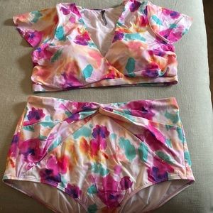 Torrid High Waist two piece bikini